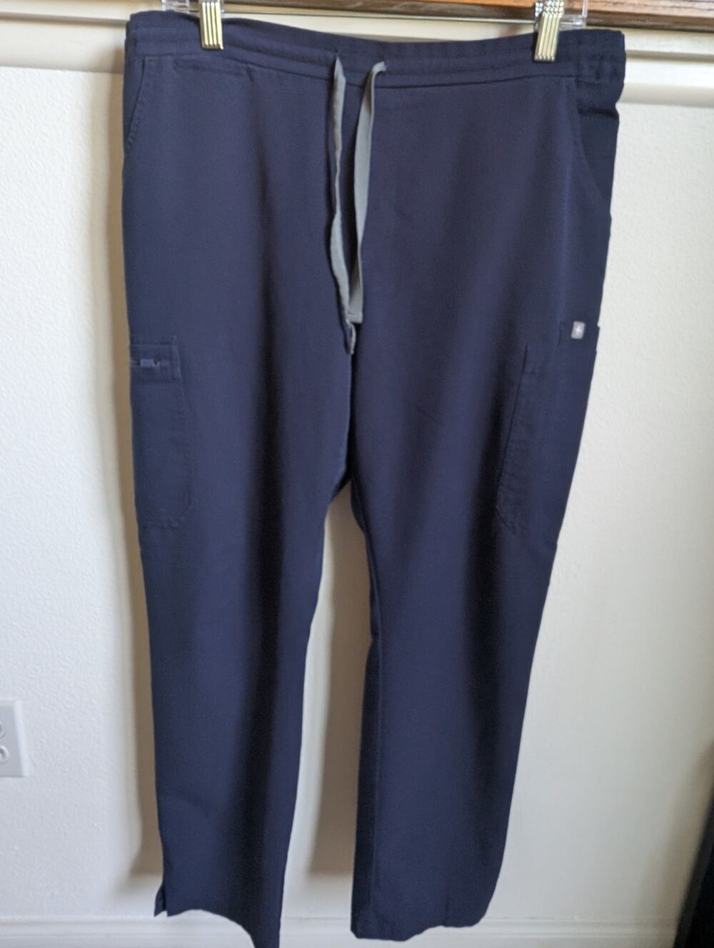 FIGS Women's Zamora Navy Dark Blue Jogger Scrub Pants Medium Petite